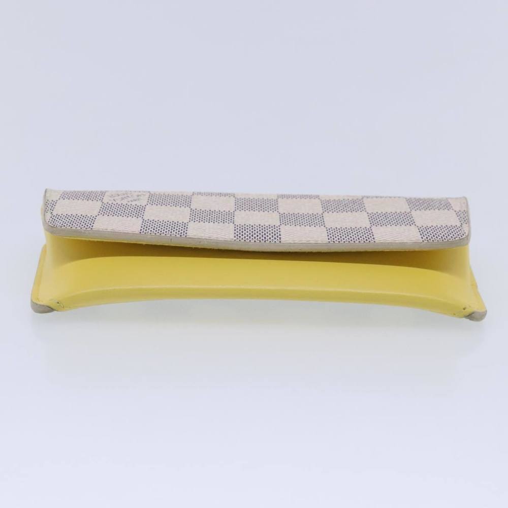 LOUIS VUITTON Damier Azur Etui Lunette Woody Glasses Case GI0388 LV Auth 91727 - Picture 6 of 16